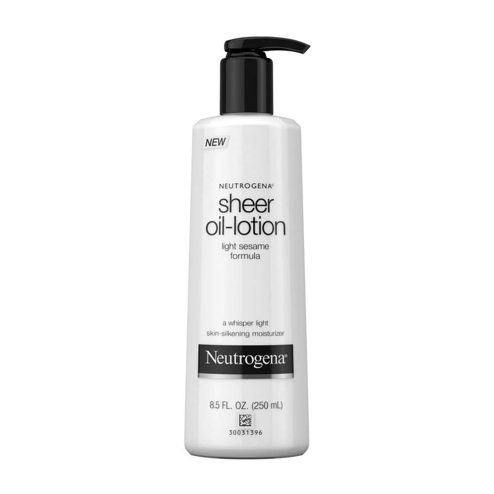Neutrogena Moisturizing Sheer Body Oil-Lotion Lightweight  Fast-Absorbing 8.5 oz